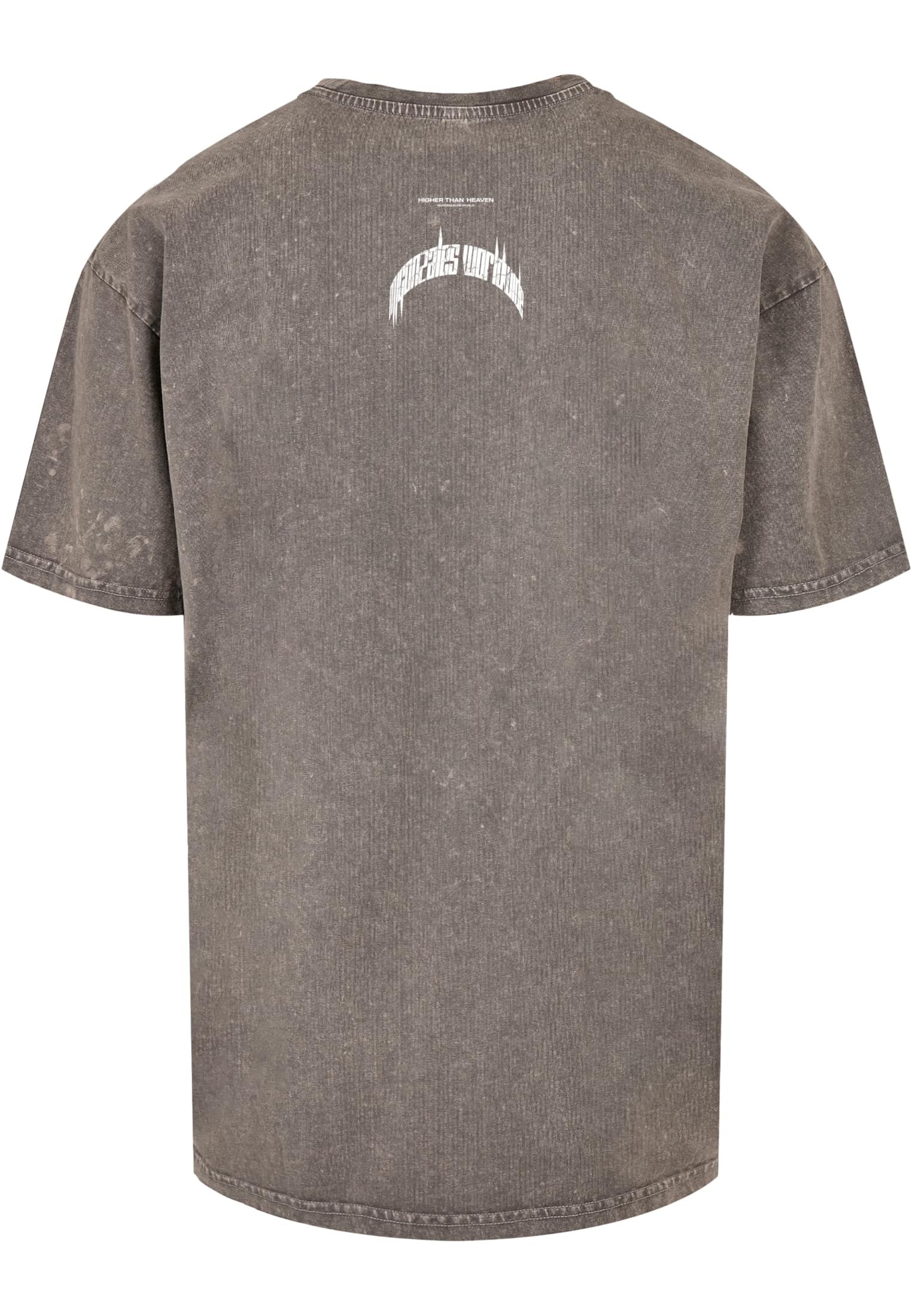 HIGHER THAN HEAVEN V.1 Acid Washed Heavy Oversize Tee