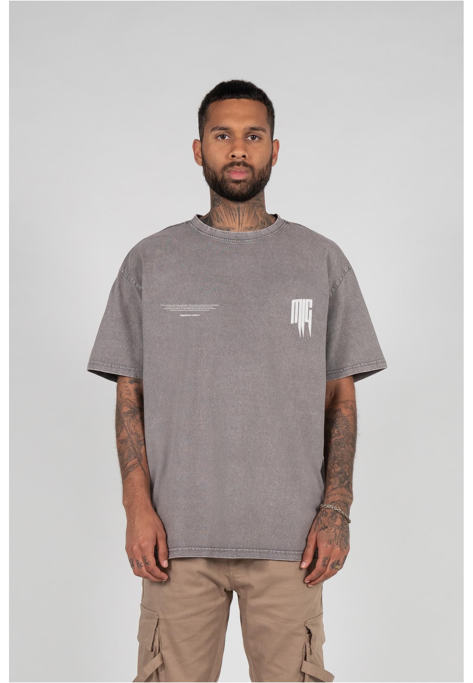 METAMORPHOSE V.2 Acid Washed Heavy Oversized Tee