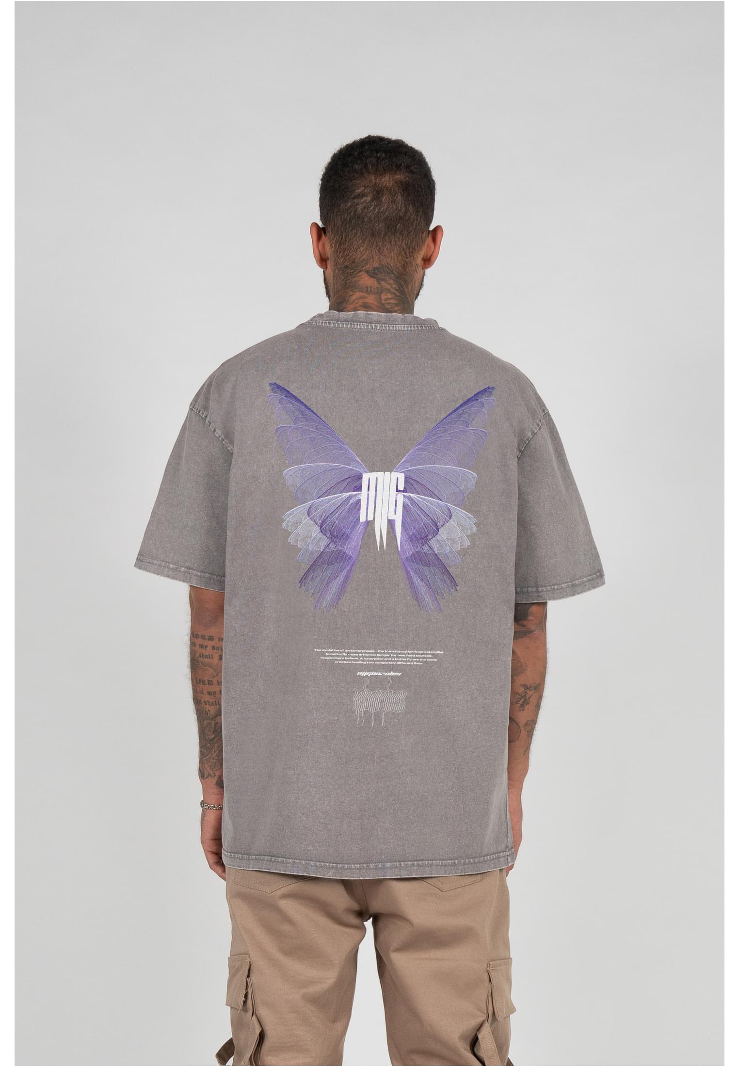 METAMORPHOSE V.2 Acid Washed Heavy Oversized Tee