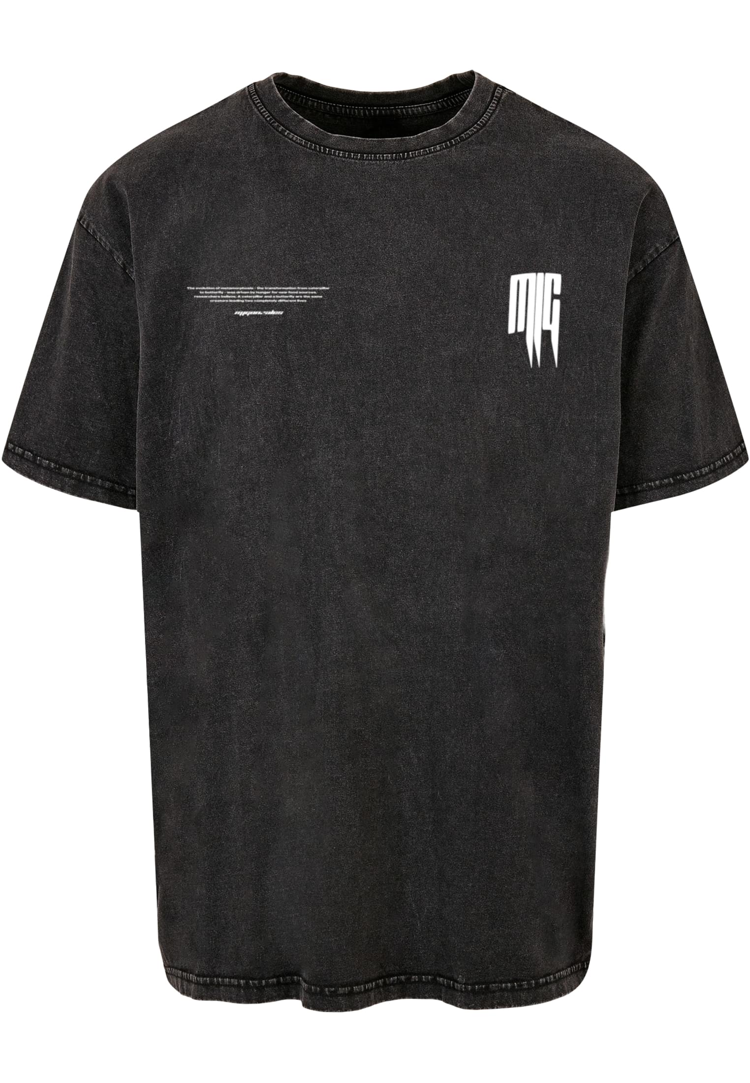 METAMORPHOSE V.2 Acid Washed Heavy Oversized Tee