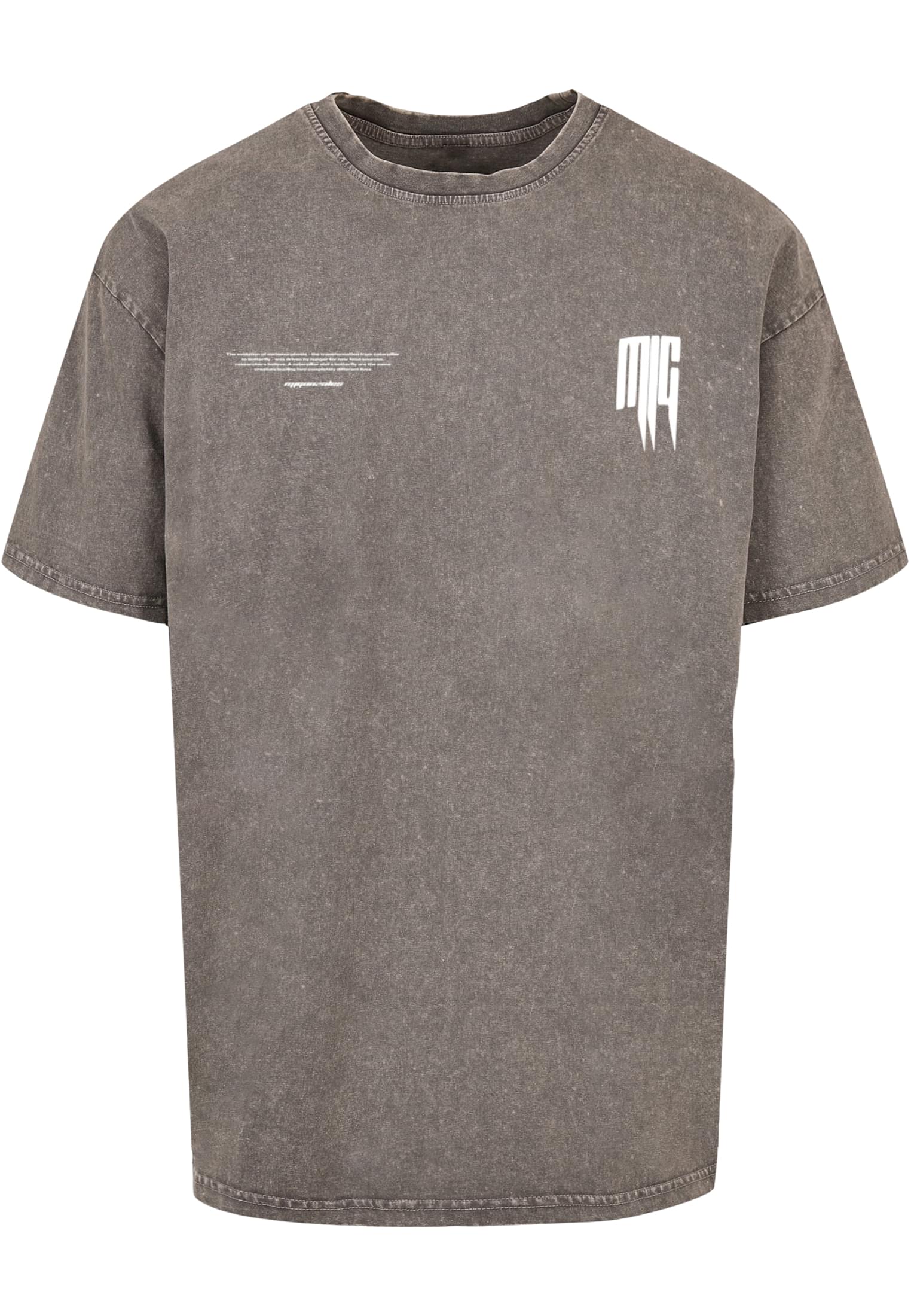 METAMORPHOSE V.2 Acid Washed Heavy Oversized Tee