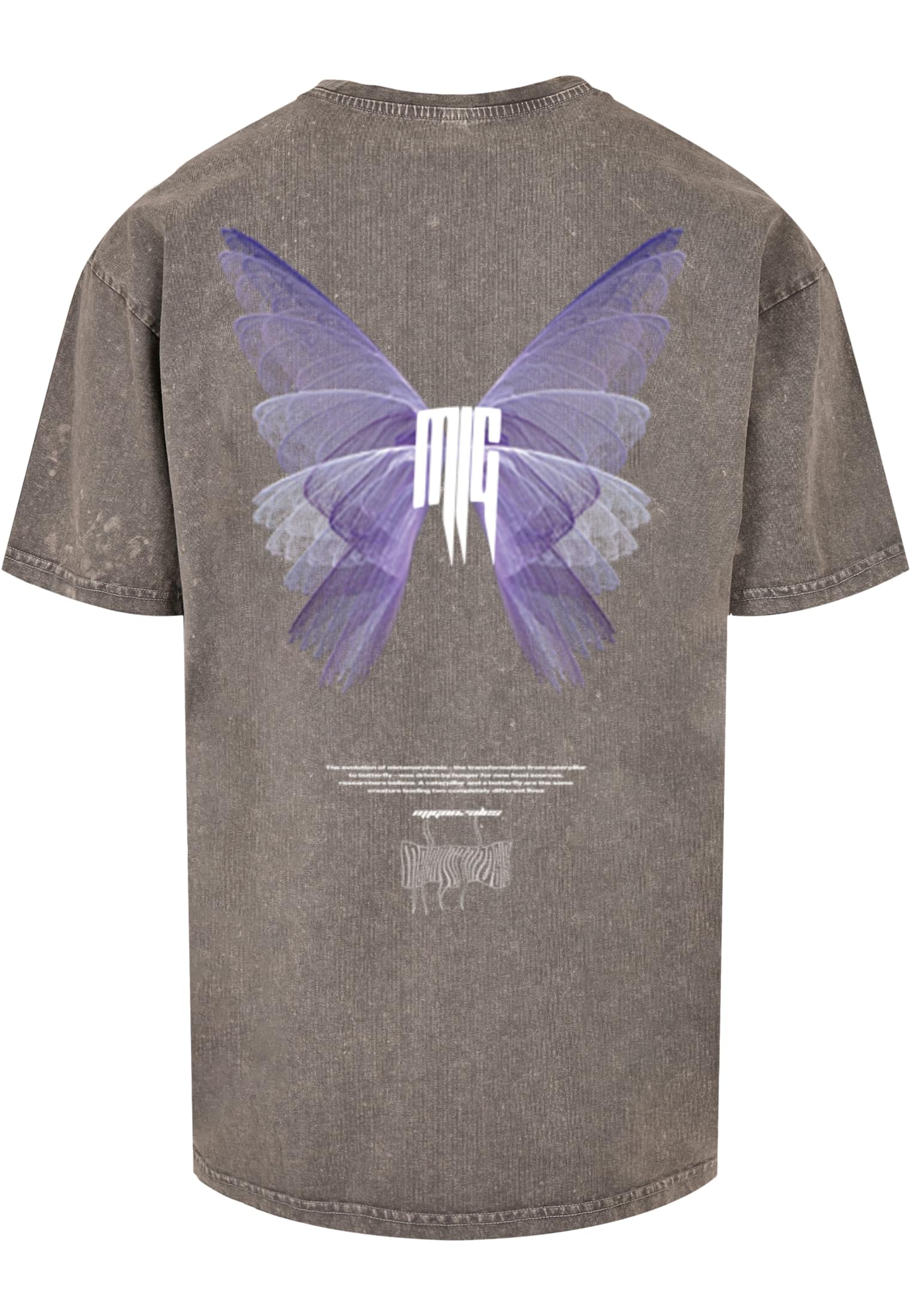 METAMORPHOSE V.2 Acid Washed Heavy Oversized Tee