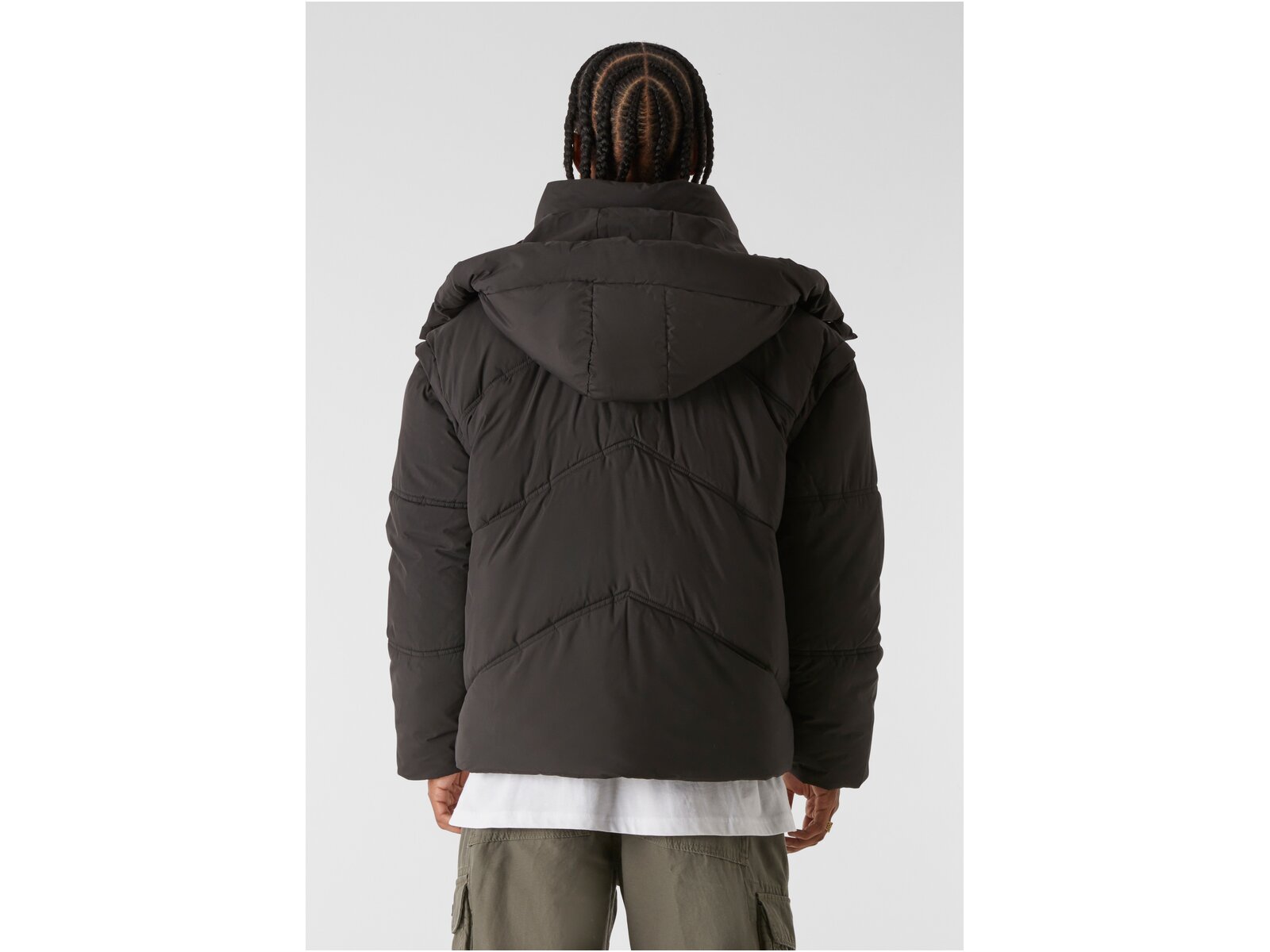 Zip-Off Puffer Jacket