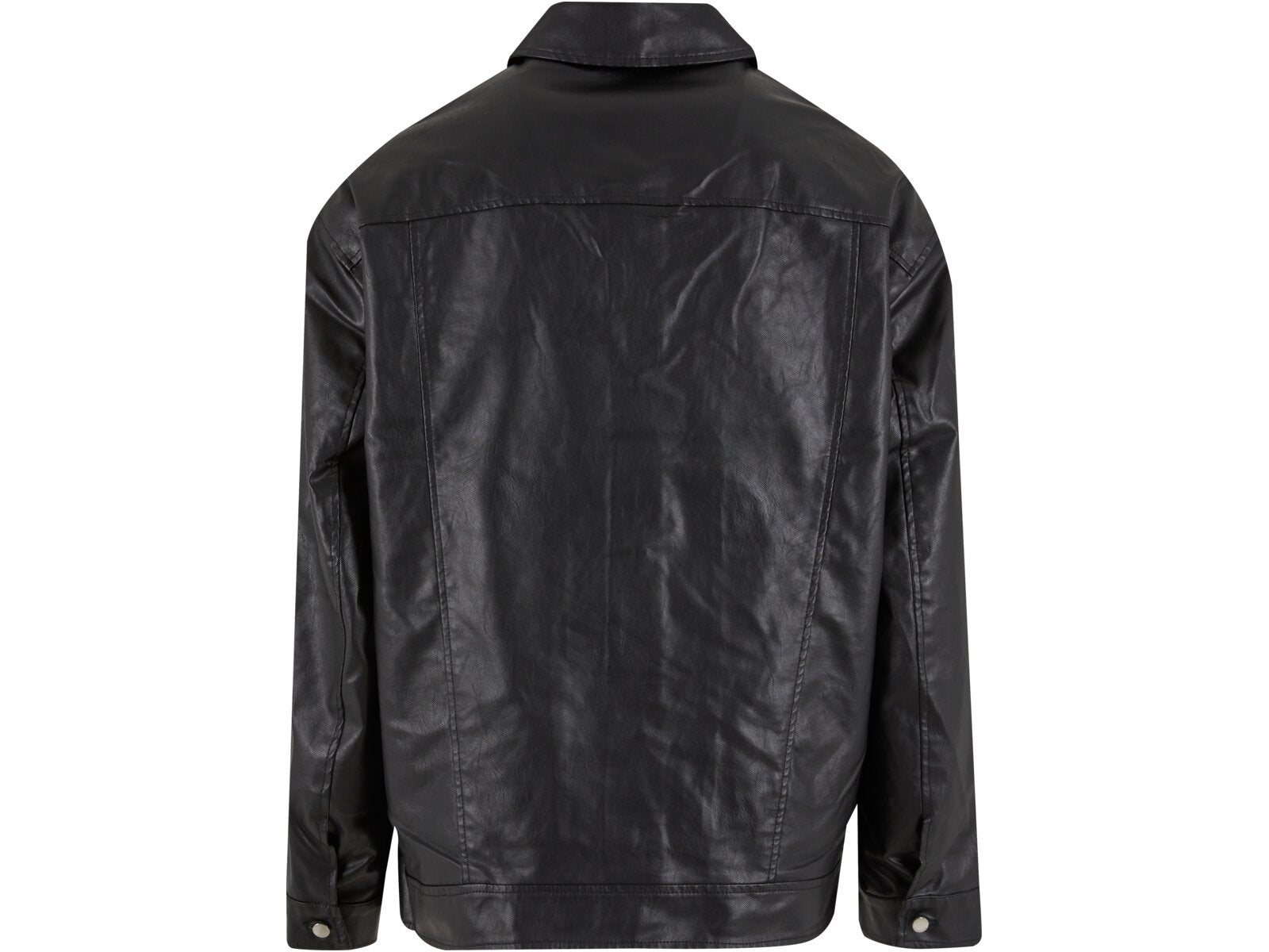 Imitation Leather Jacket