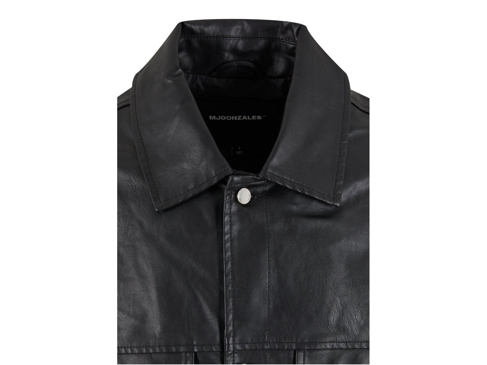 Imitation Leather Jacket