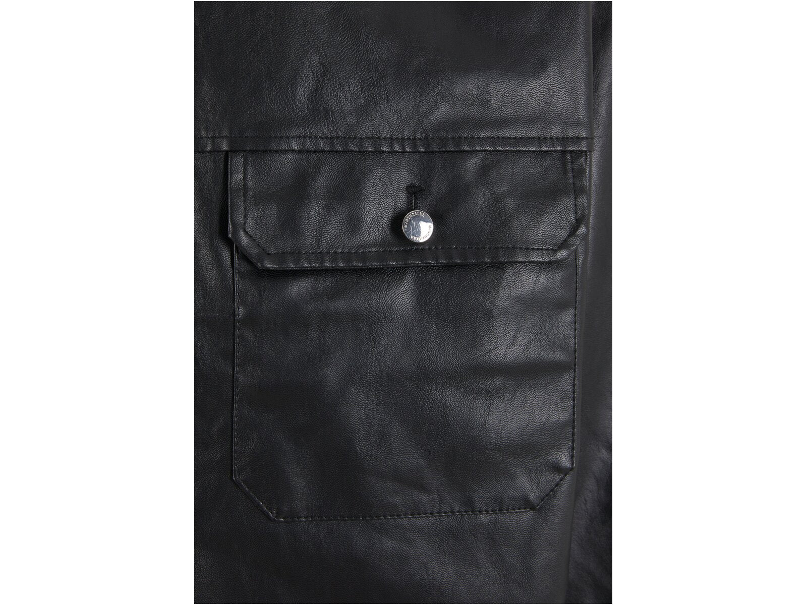 Imitation Leather Jacket