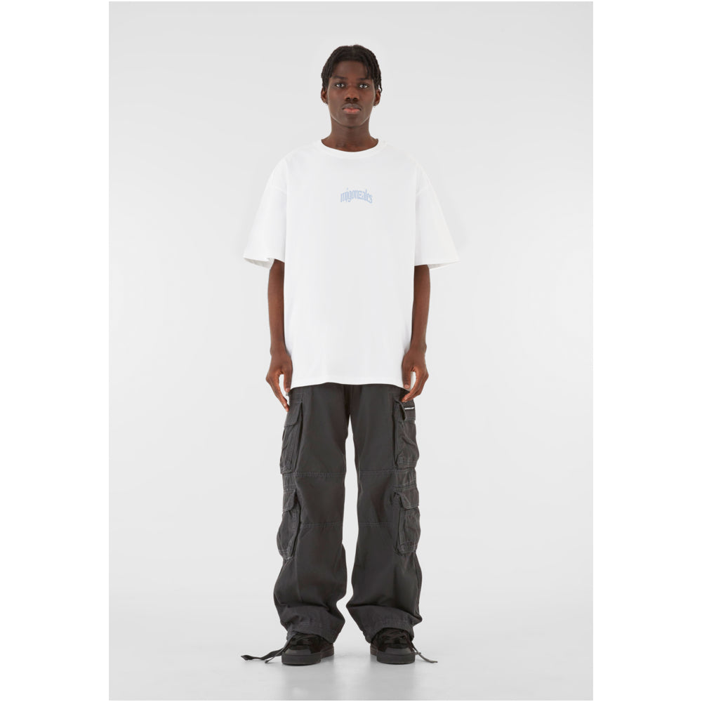 Heavy Oversized Tee – Eternal Rose black