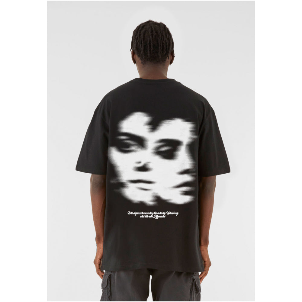 Heavy Oversized Tee – Damned or Blessed