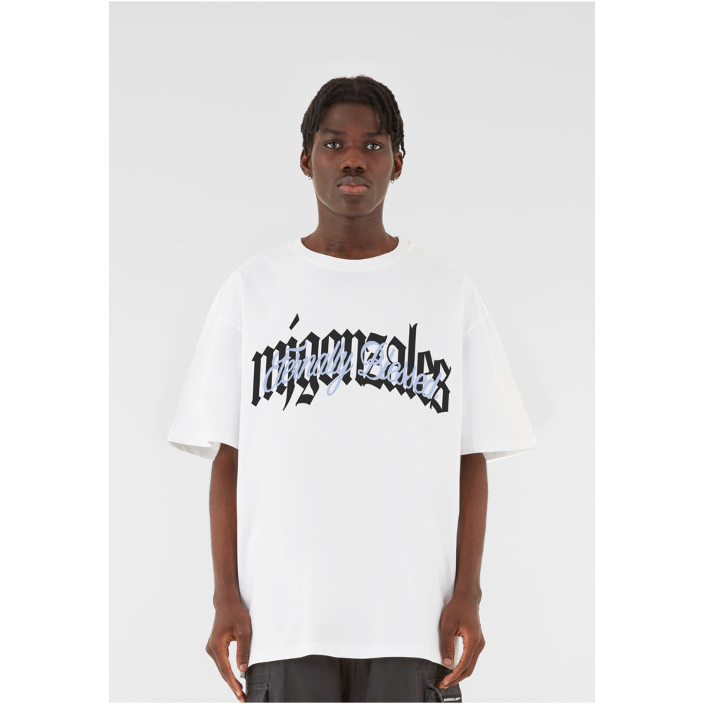 Heavy Oversized Tee – Eternally Blessed Logo