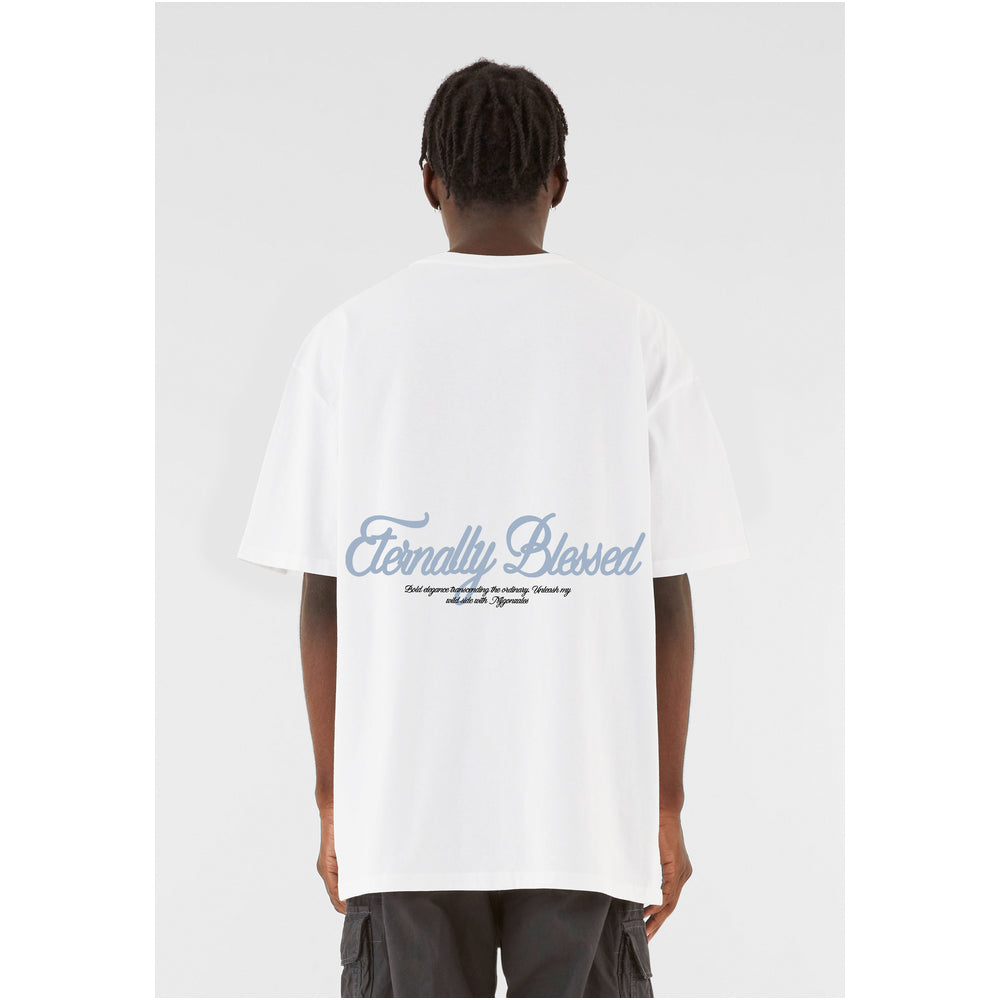 Heavy Oversized Tee – Eternally Blessed