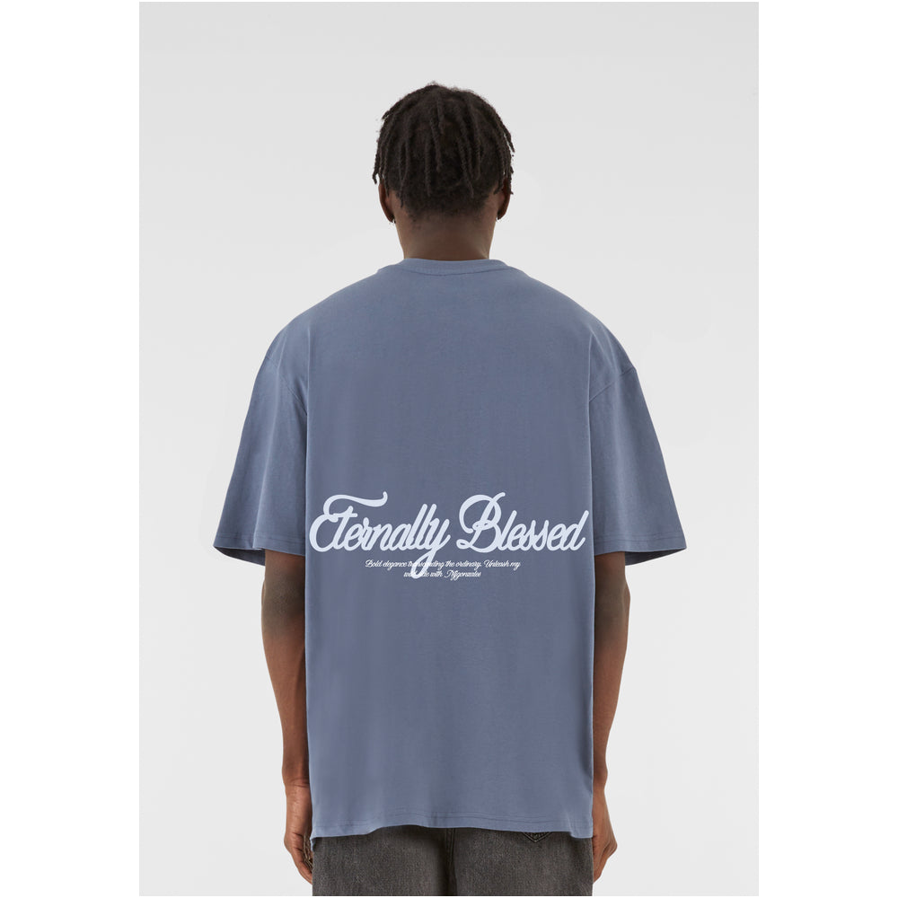 Heavy Oversized Tee – Eternally Blessed