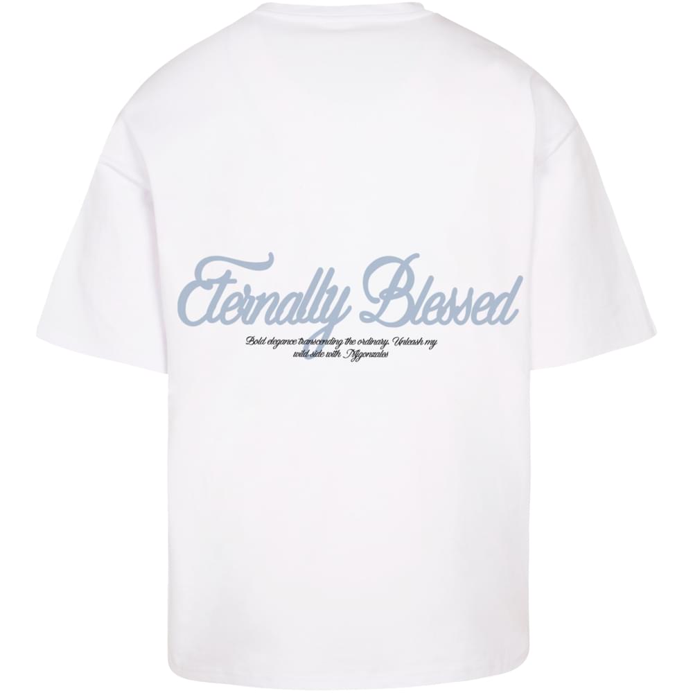 Heavy Oversized Tee – Eternally Blessed