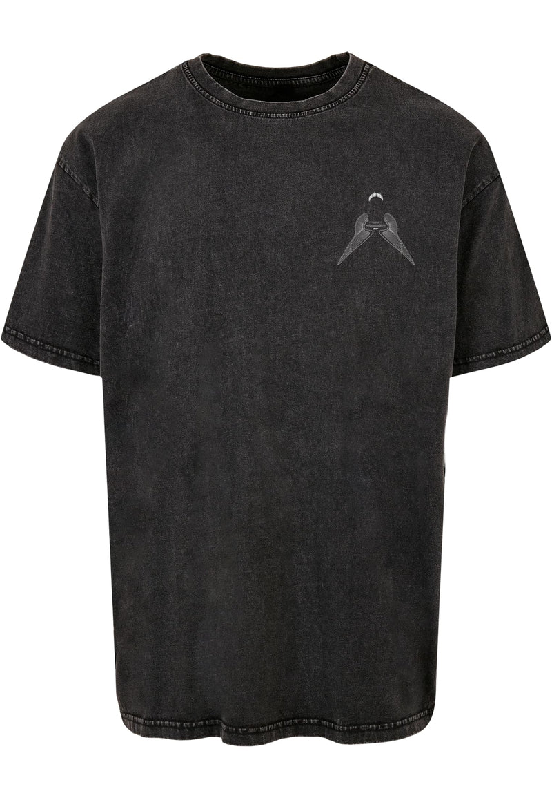 HIGHER THAN HEAVEN V.5 Acid Washed Heavy Oversize Tee