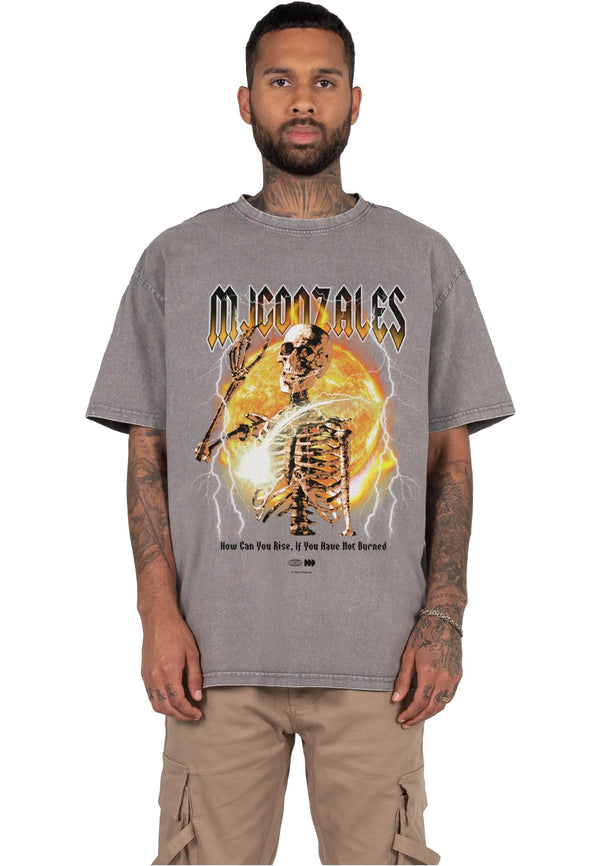 HELLRDIE x Acid Washed Heavy Oversize Tee