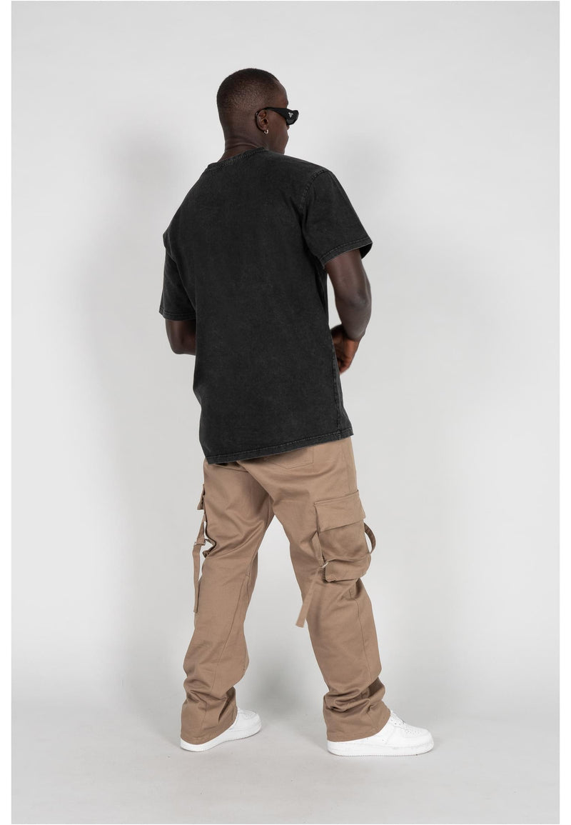 THE TRUTH V.1 Acid Washed Heavy Oversize Tee