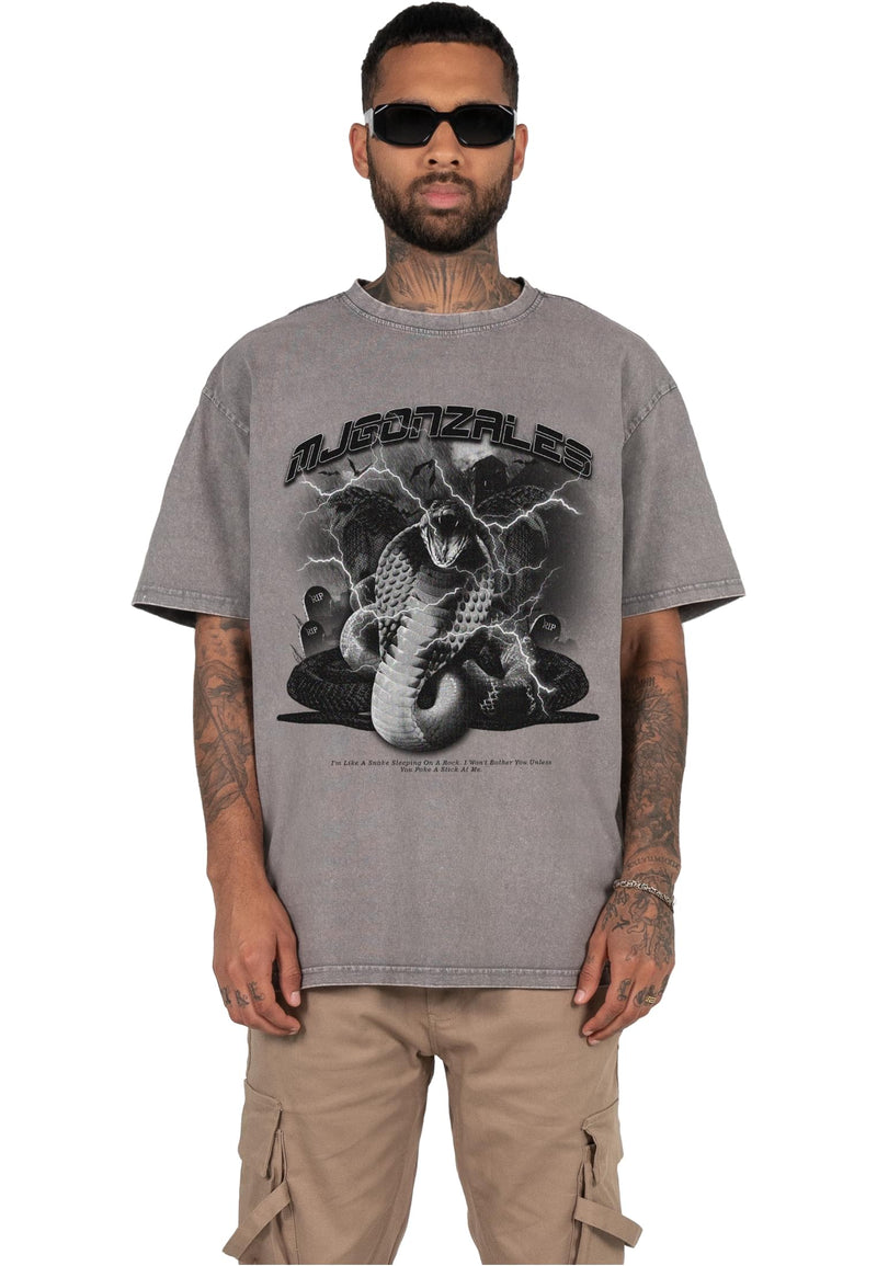 TOXIC V.2 x Acid Washed Heavy Oversize Tee