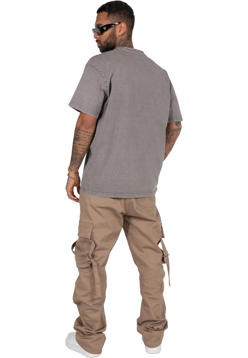 TOXIC V.2 x Acid Washed Heavy Oversize Tee