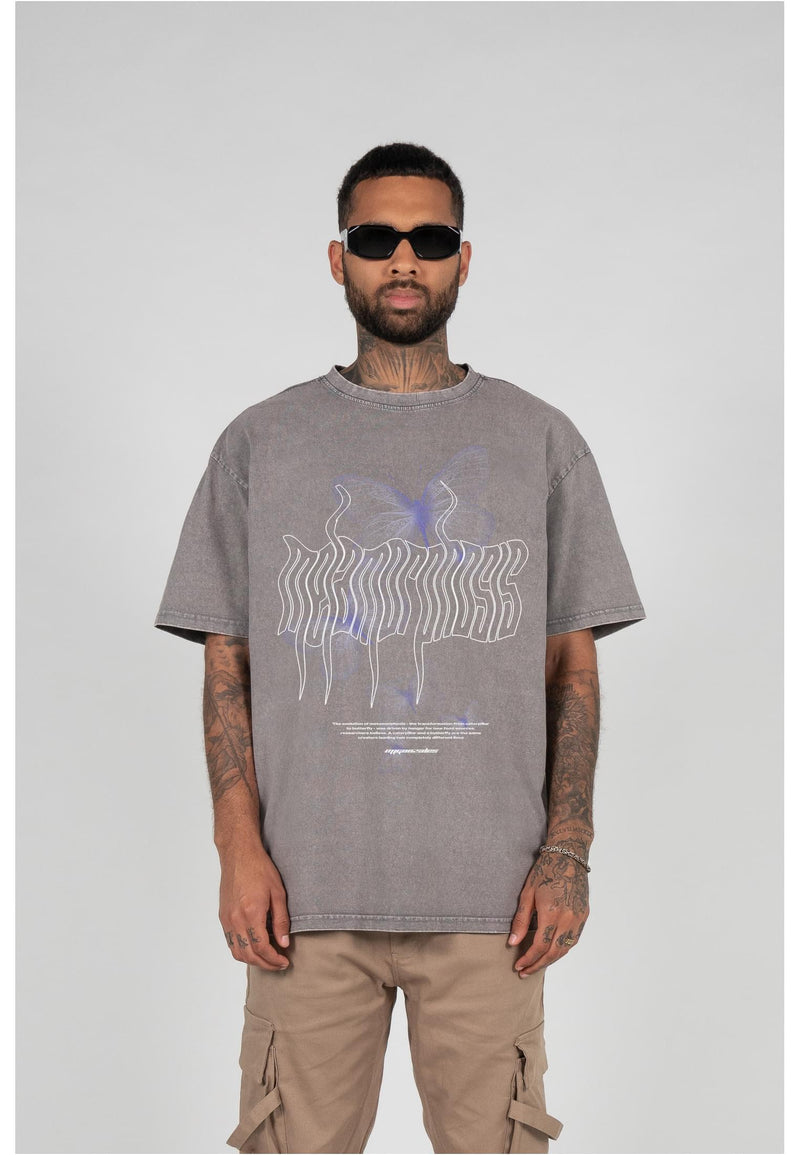 METAMORPHOSE V.5 Acid Washed Heavy Oversized Tee