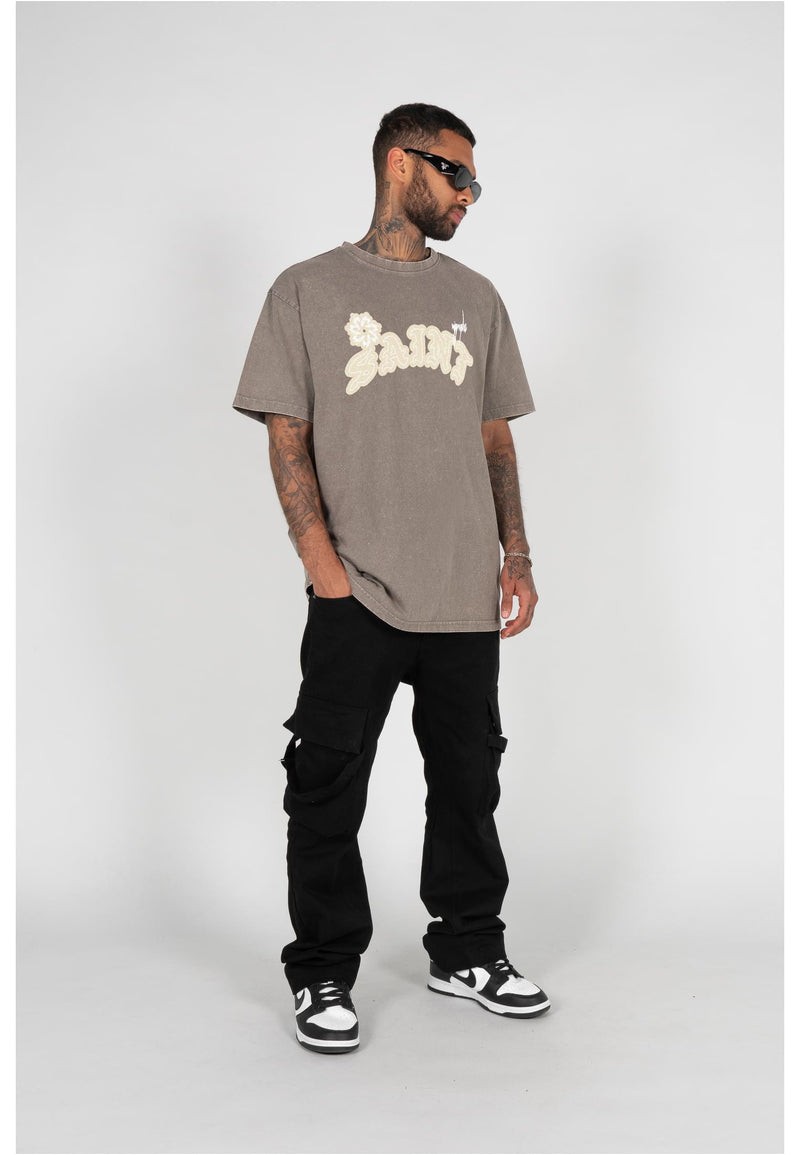 Saint x Acid Washed Heavy Oversized Tee