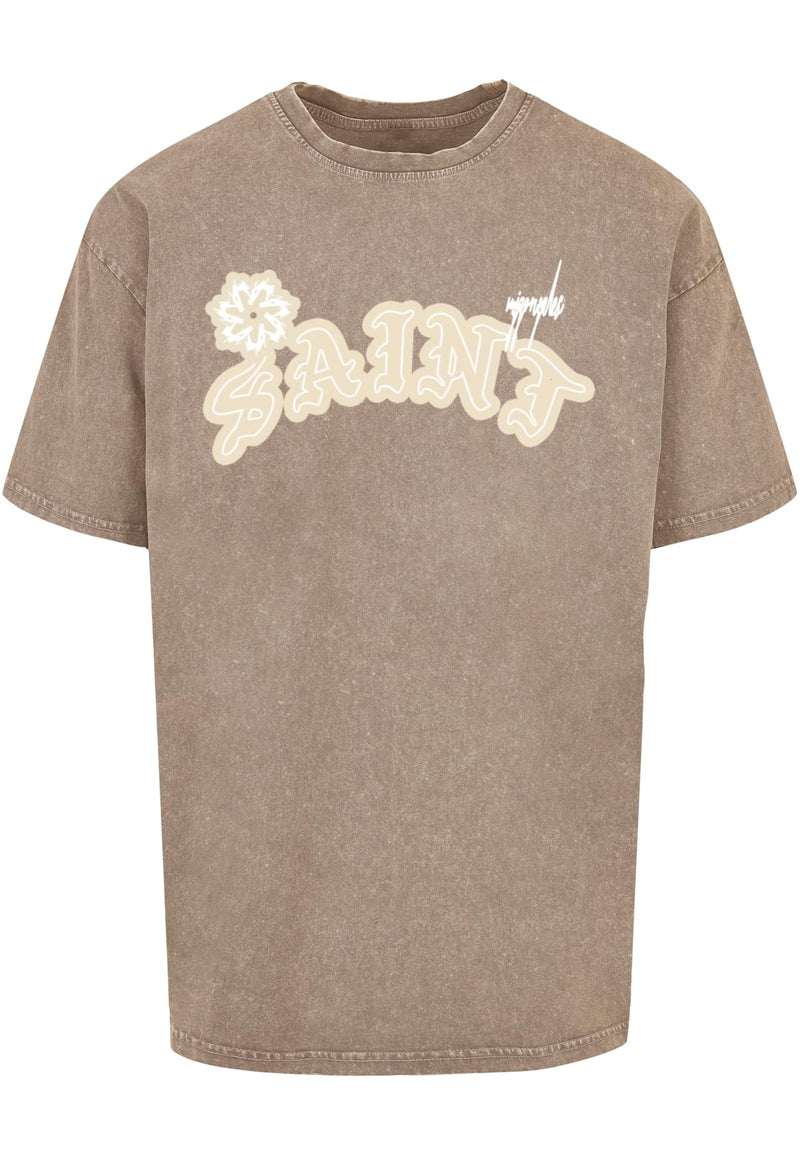 Saint x Acid Washed Heavy Oversized Tee