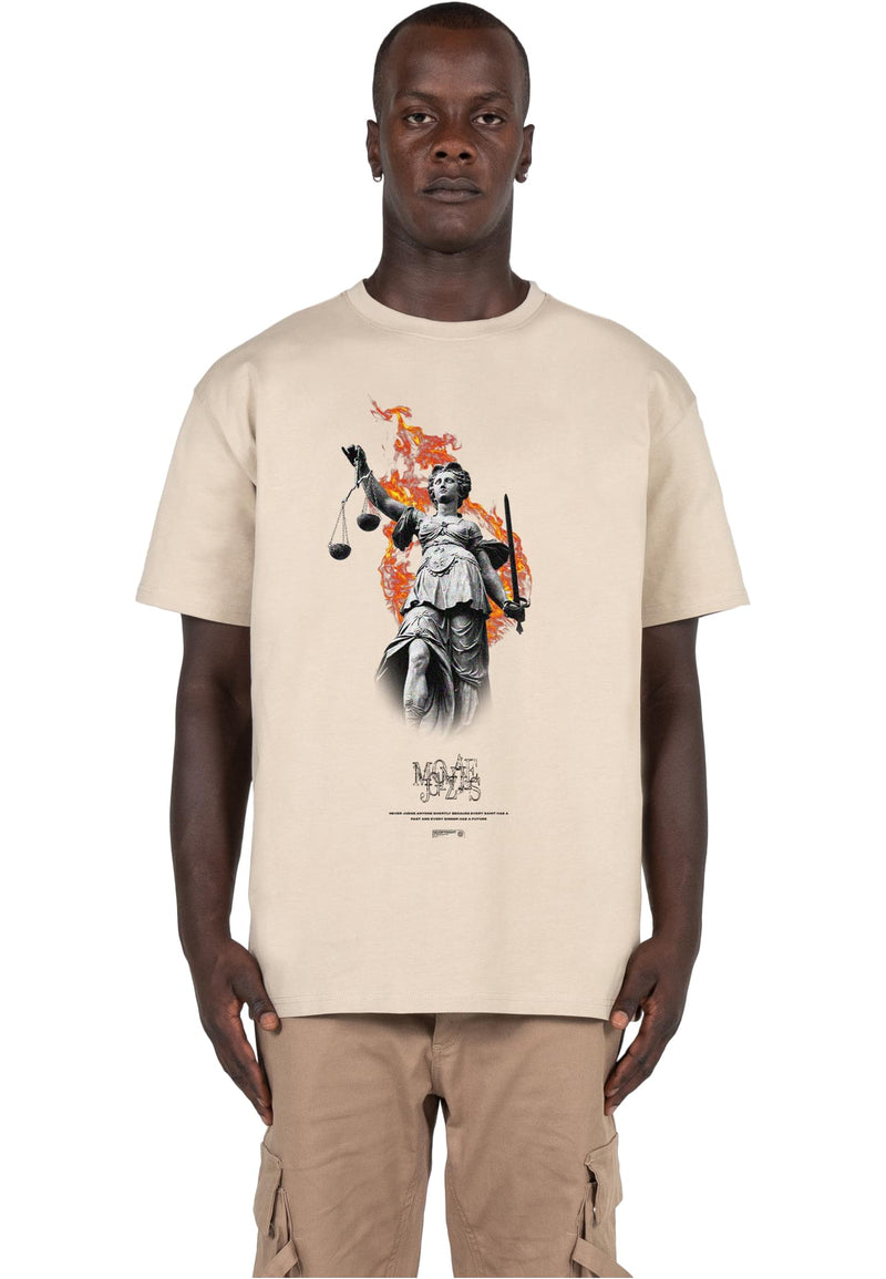Justitia x Heavy Oversized Tee