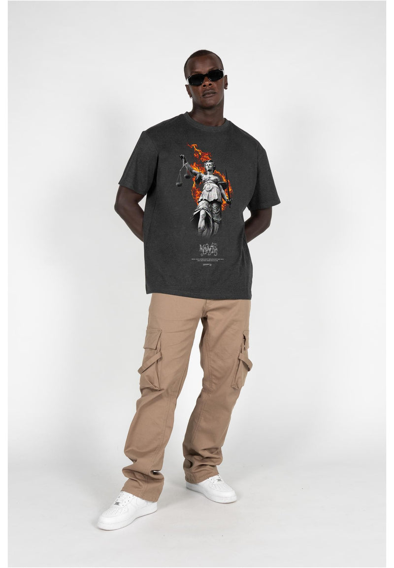 Justitia x Heavy Oversized Tee