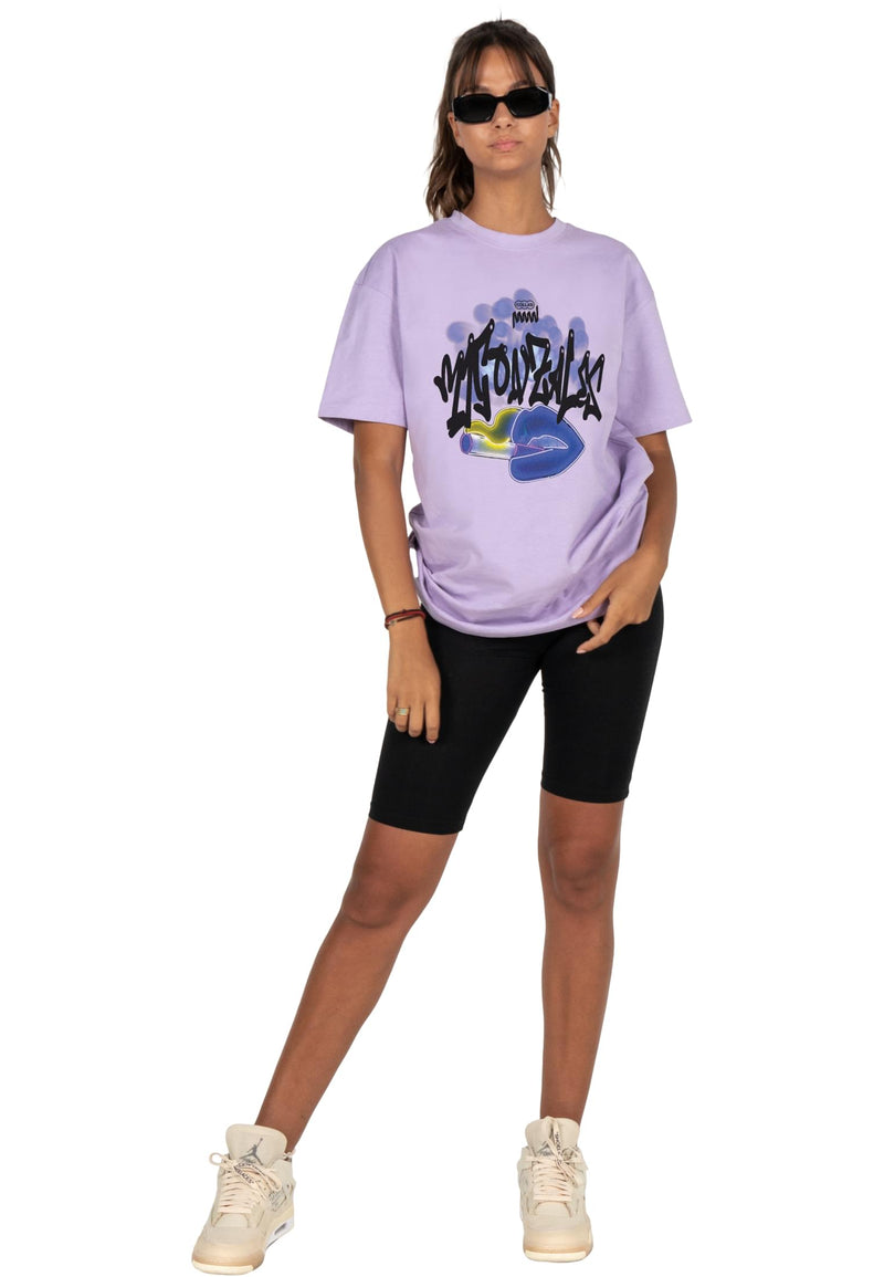 Ladies Kiss x Heavy Oversized Tee