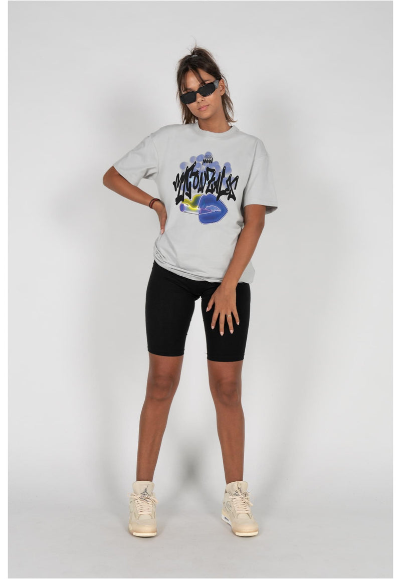 Ladies Kiss x Heavy Oversized Tee