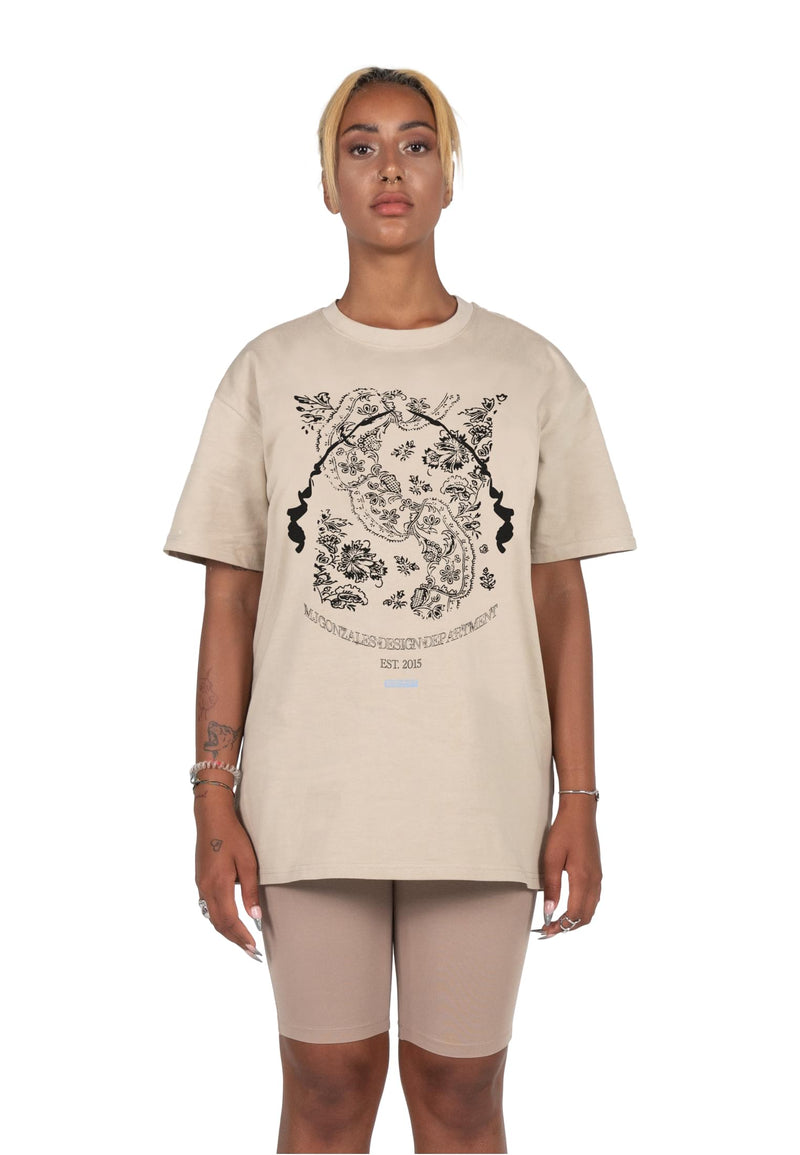 Ladies Paisley x Heavy Oversized Tee