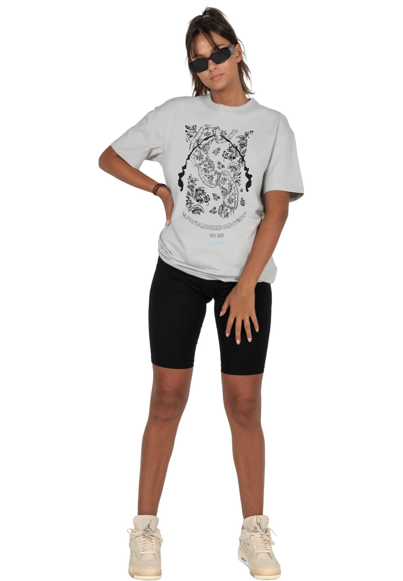 Ladies Paisley x Heavy Oversized Tee