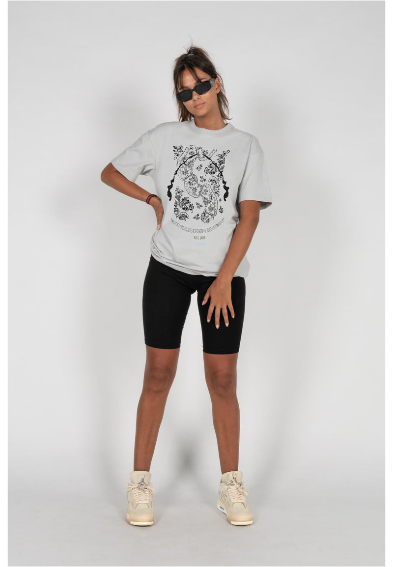 Ladies Paisley x Heavy Oversized Tee
