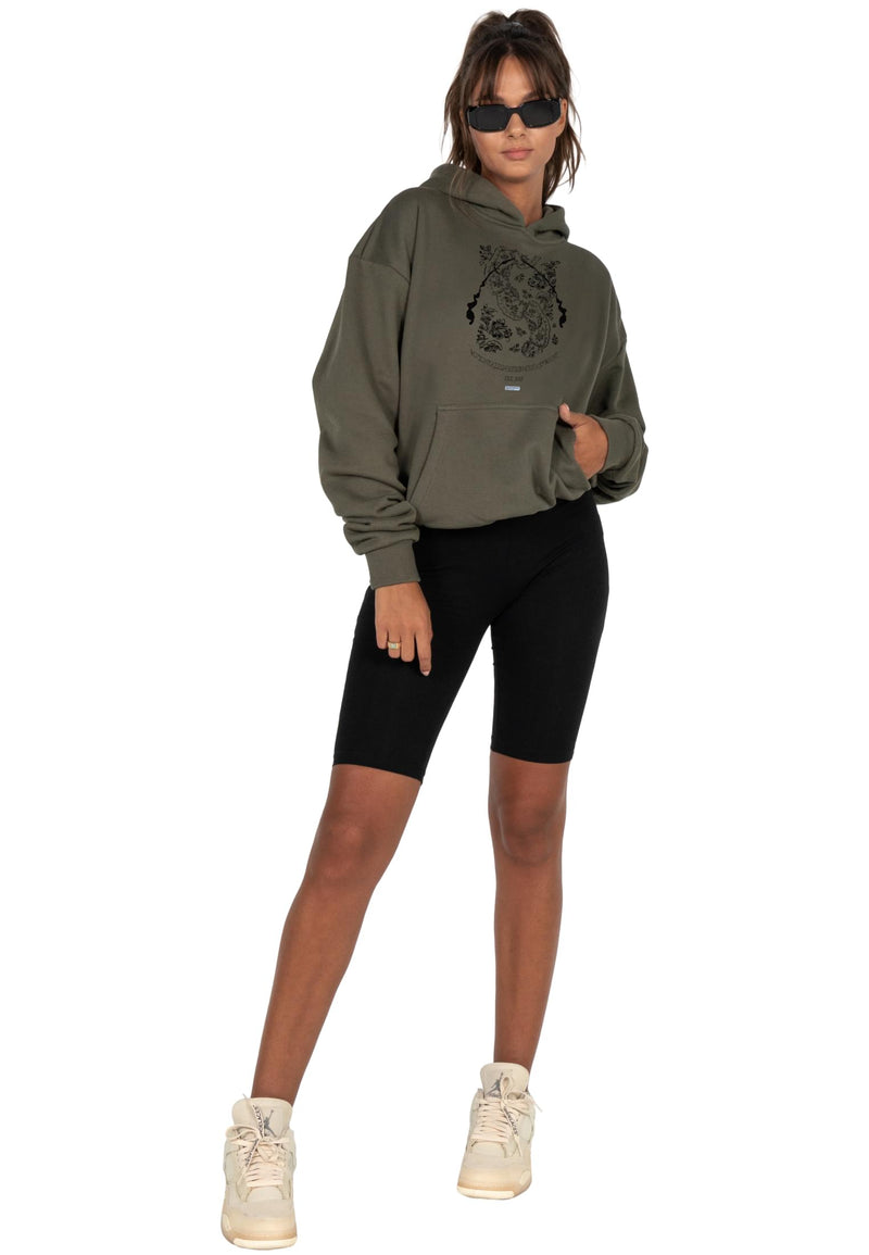 Ladies Paislay x Heavy Oversized Hoody
