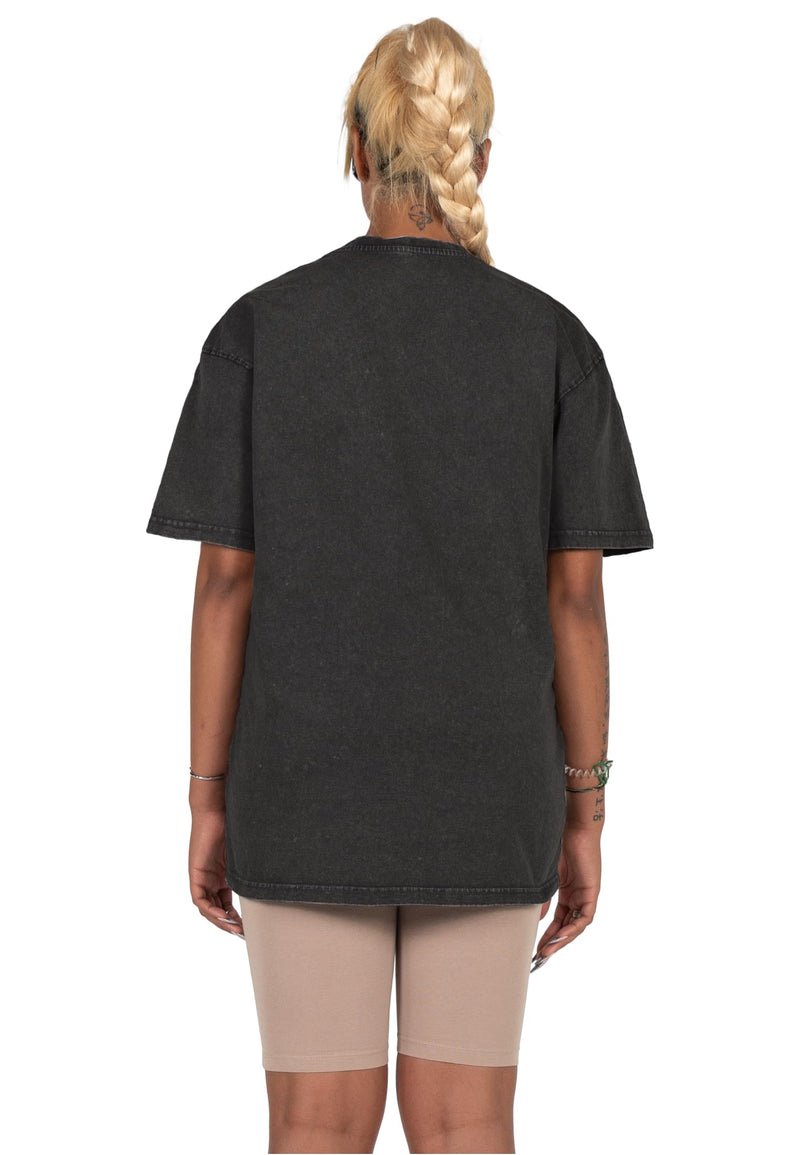 Ladies Saint x Acid Washed Heavy Oversized Tee