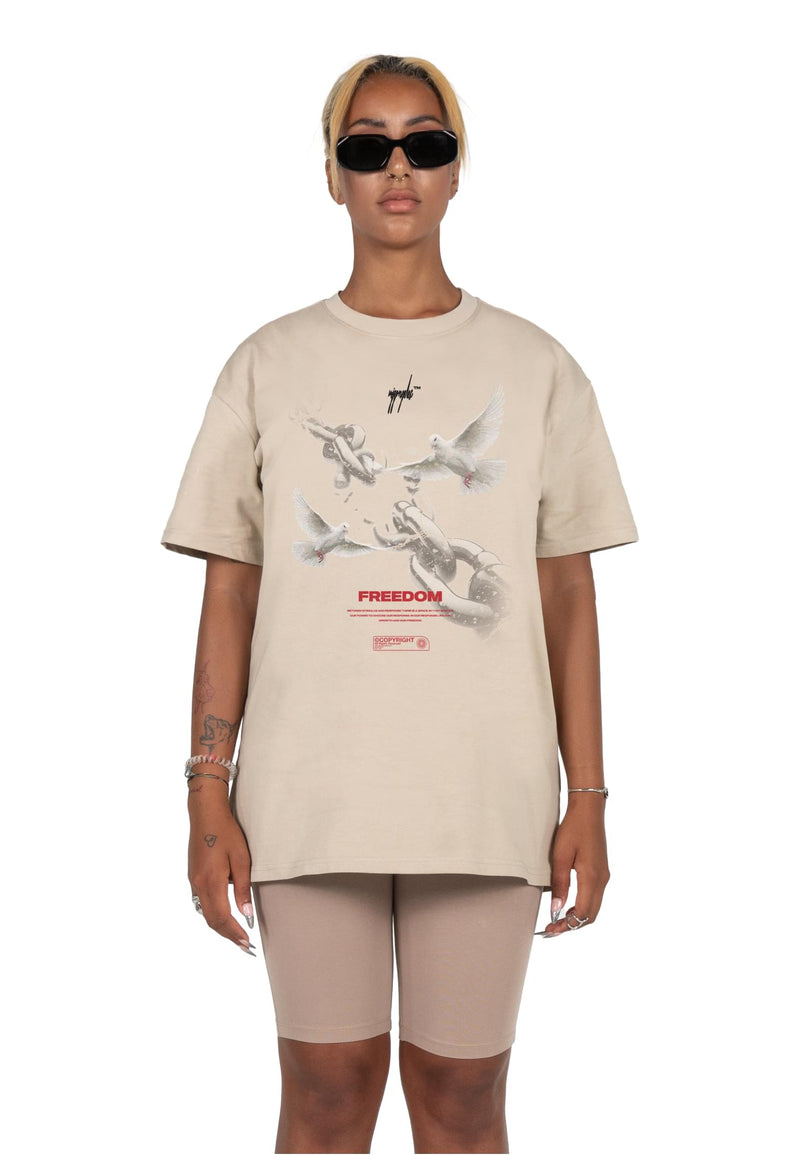 Ladies Freedom x Heavy Oversized Tee