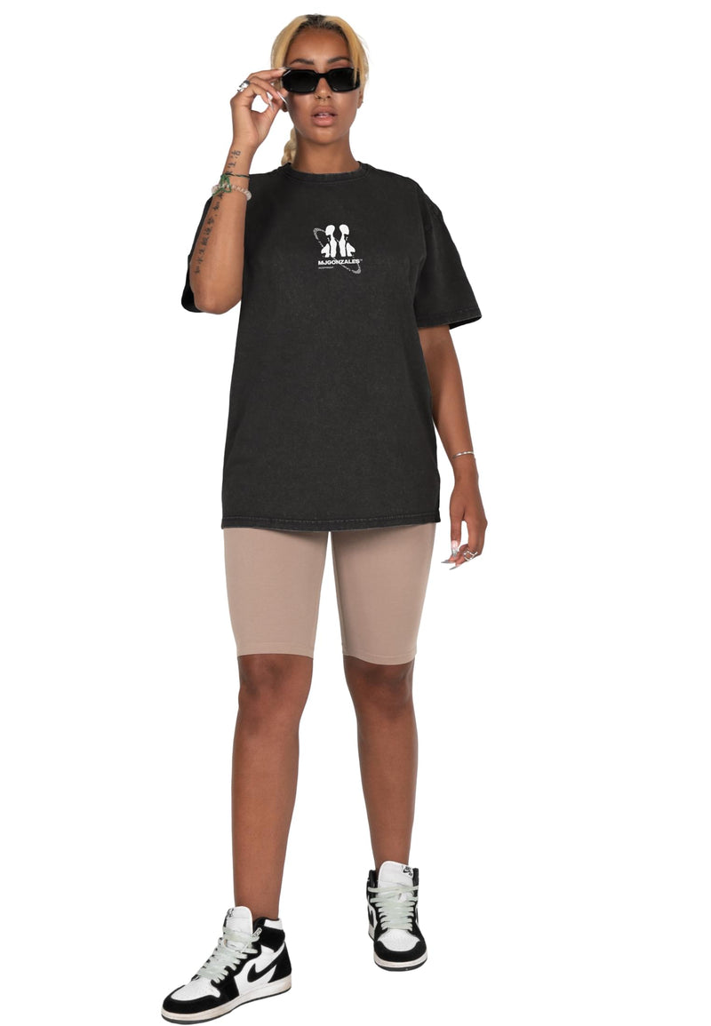 Circle x Ladies Acid Washed Heavy Oversized Tee