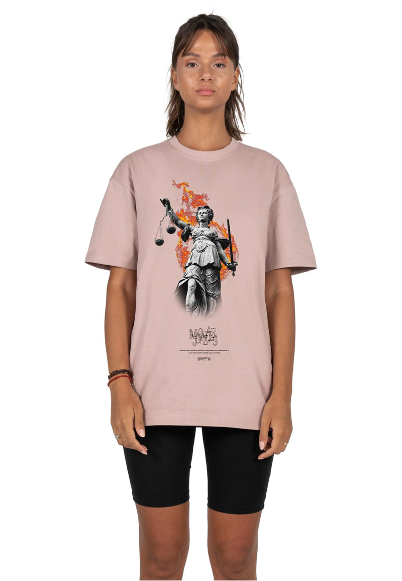 Justita x Ladies Heavy Oversized Tee